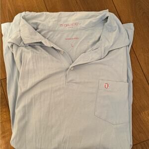 Light Blue Men's Polo Shirt